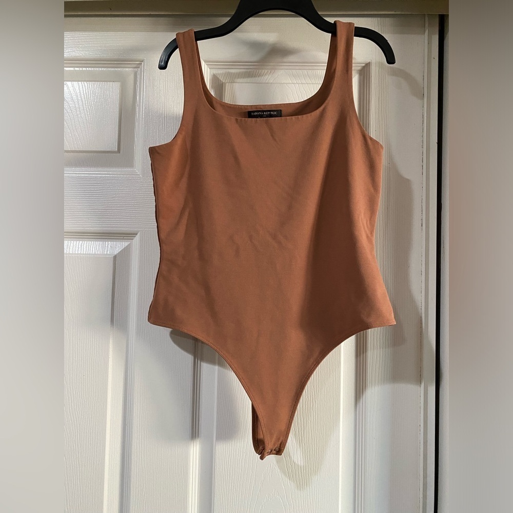 Banana Republic‎ Factory Brown Bodysuit Size Small